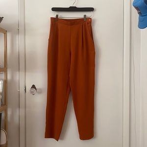 Burnt Orange American Apparel Trousers